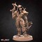 Demon Hunter from Bite the Bullet's Bullet Hell: Heroes set. Total height apx.51mm. Unpainted Resin Miniature product 2
